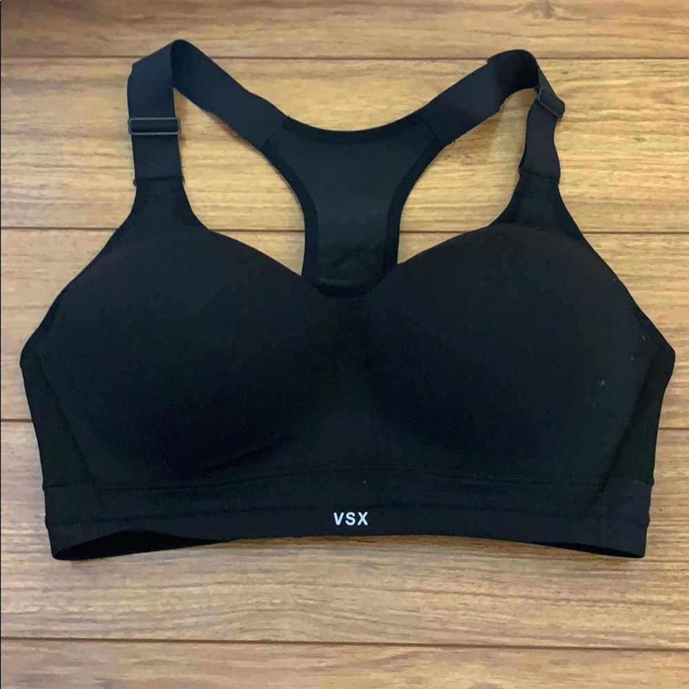 Victoria’s Secret sport bra in black 36DD NWOT
